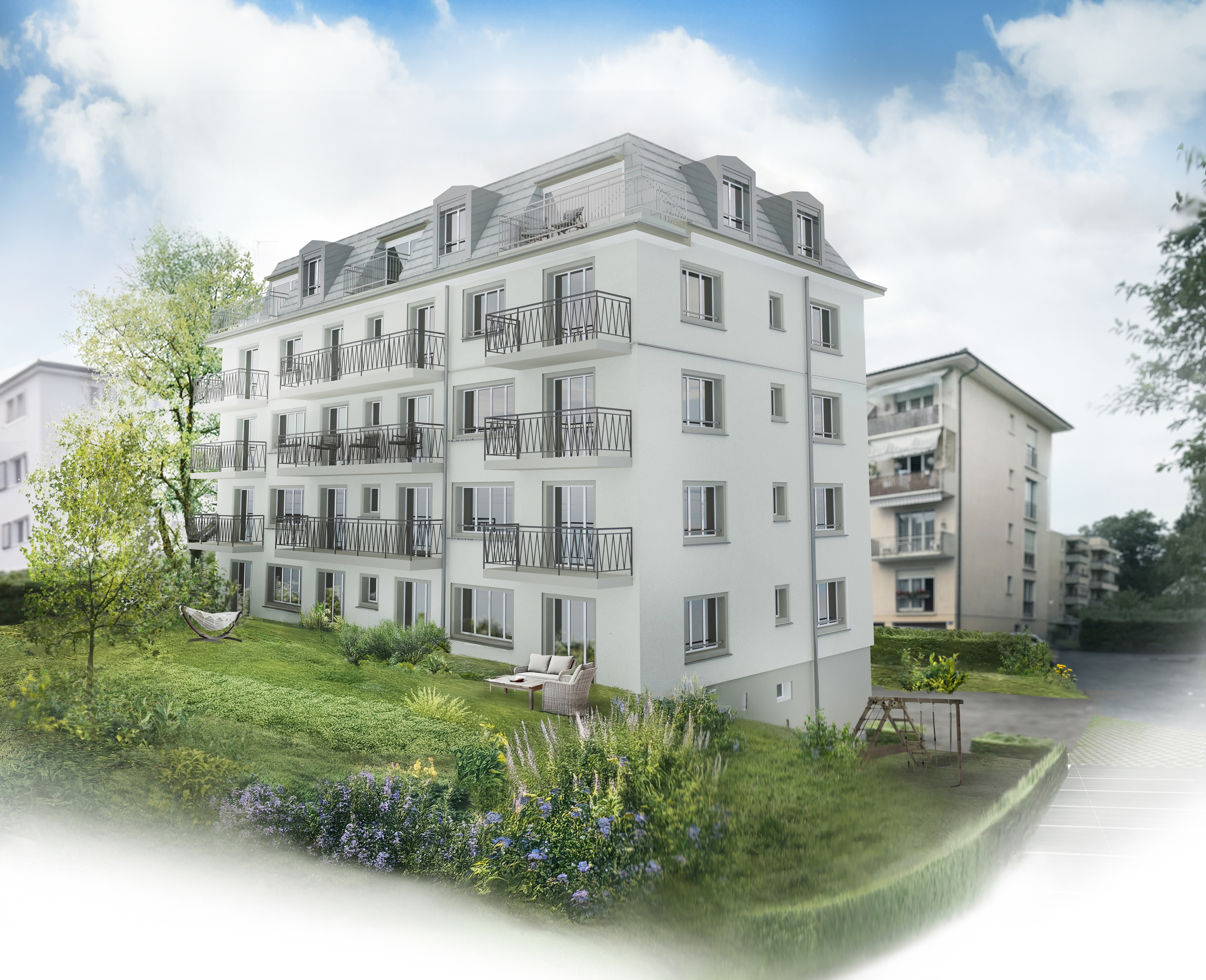 Visualisation architecturale - Le Balcon des Sauges