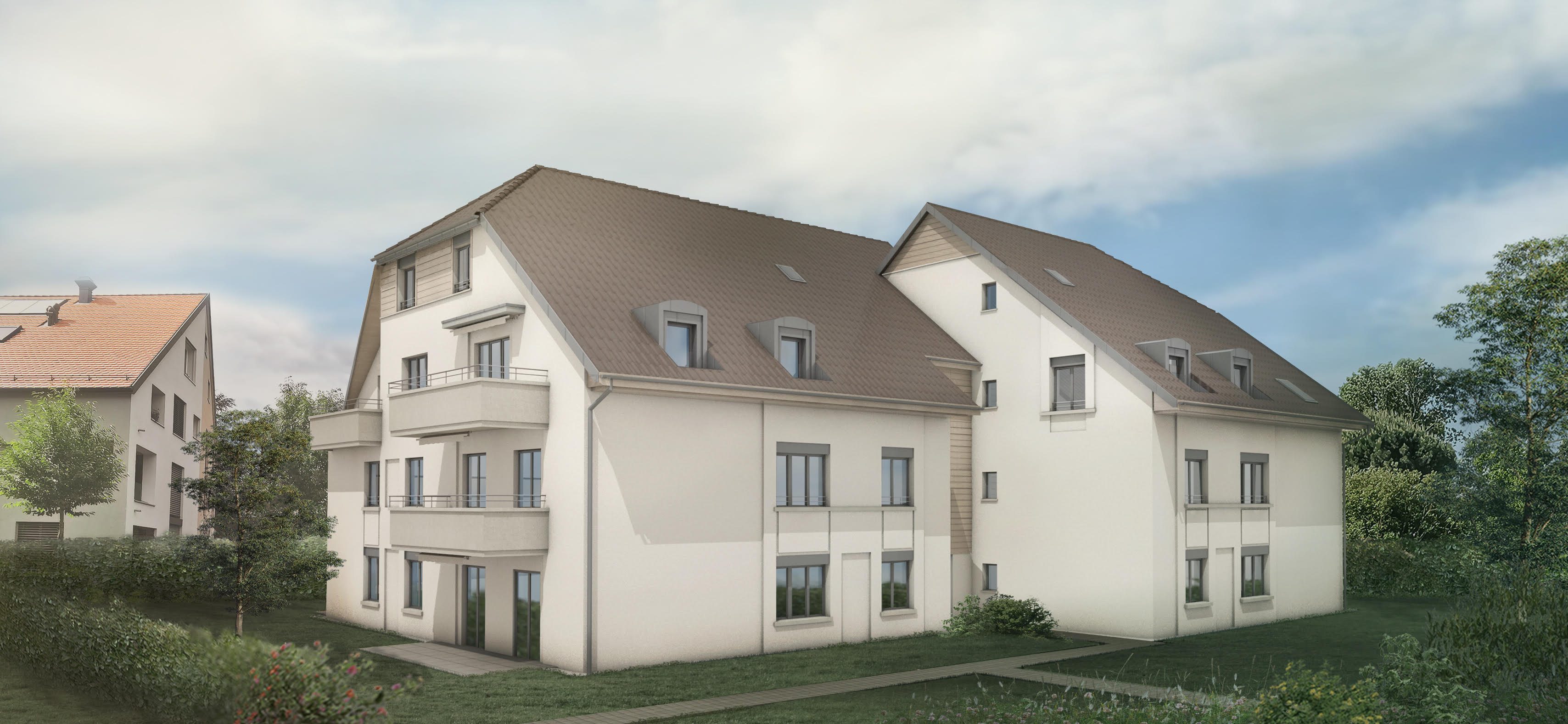 LE PRÉ DU CHÂTEAU -  PPE de 14 appartements neufs à Penthaz